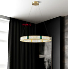 Modern Chandelier Led Crystal Pendant Lamp Bedroom Light Fixtures Ceiling Mount