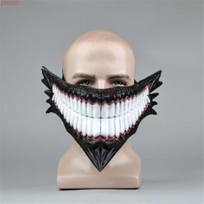 Anime Dandadan Occult Takakura Ken Cosplay Mask PVC Halloween Party Props Mask - Image 1 of 4