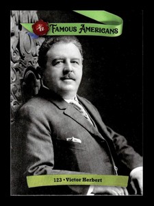 VICTOR HERBERT 2021 HA FAMOUS AMERICANS HISTORIC #123 NM-MT OR BETTER