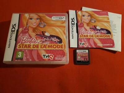 Barbie Star of Fashion Nintendo DS 3DS PAL FR Complete - Image 1 of 3