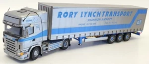 Universal Hobbies 1/50 Scale 5612A - Scania Trailer Curtainside - Grey - Picture 1 of 6
