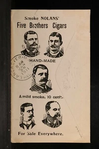 Massachusetts: Milford 1911 Nolands Hand Made Cigars Advertising Cover - Bild 1 von 2