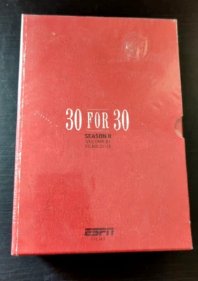 ESPN 30 For 30 Season 2 Volume 1 DVD 6-Disc Box Set BONUS DVD T206 Baseball Card - Image 1 of 4