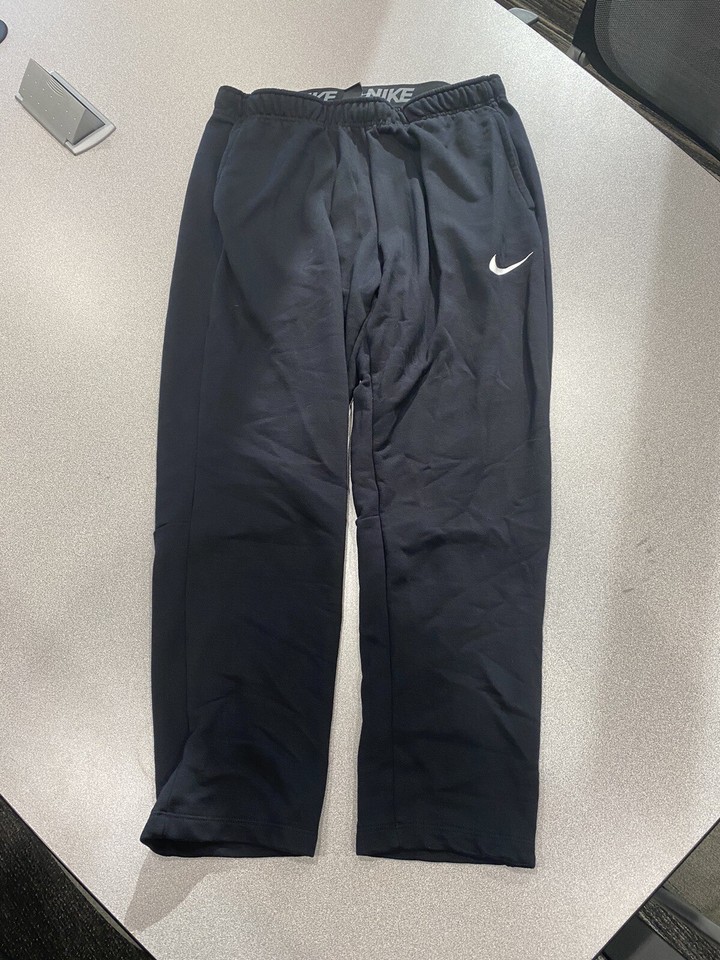Nike Menu0026#039;s Dri-Fit Fleece Training Pants Size XL STANDARD FIT CJ4325 |  eBay