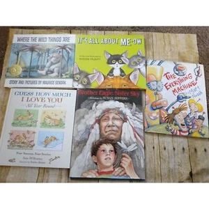5 Childrens Story Books Hardcover - Foto 1 di 6