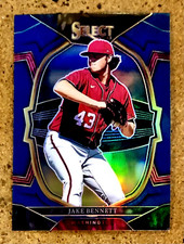 2023 Panini Select Baseball Concourse  Blue Prizm Jake Bennett #57