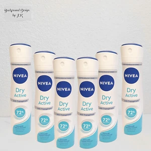 6x 150ml Nivea Dry Active Anti Transpirant 72h Deo Schutz schweiß SCHUTZ Formel - Bild 1 von 2