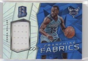 2015-16 Panini Spectra Franchise Fabrics Silver Prizm /49 Kemba Walker #59