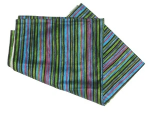 2 Yards Striped Woven Cotton Fabric - 44 Inches Wide - Picture 1 of 1