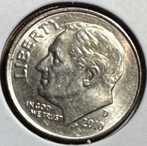2010 D Roosevelt Dime - Picture 1 of 4