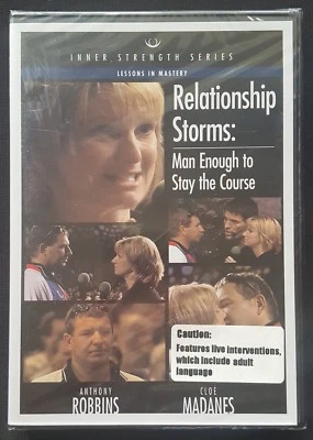 RELATIONSHIP STORMS: Man Enough To Stay The Course Lessons In Mastery - DVD NEW - Image 1 of 4