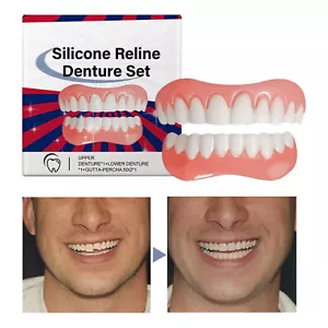 Silicone Denture Reline Kit Soft Instant Teeth For Men And Women - Picture 1 of 12