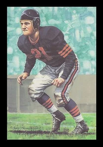 Dan Fortmann, M.D. Goal Line Art Card Chicago Bears - Picture 1 of 1