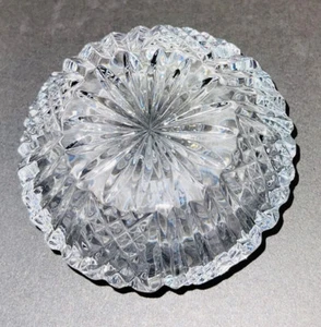 Tyrone Crystal Paperweight - Stamped -DYA 3” wide - Picture 1 of 11