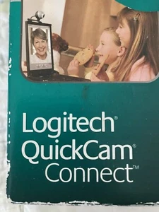 Logitech (V-UCV39) E2500 Wired Grey Computer QuickCam Connect USB Web Cam C - Picture 1 of 5