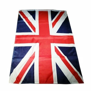 Bandera Union Jack - 3 pies X 5 pies (90 cm x 150 cm) decoración de uso en interiores o exteriores - Imagen 1 de 3