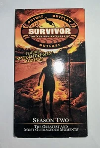 Survivor The Australian Outback Season Two VHS Tape - Imagen 1 de 2