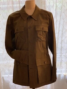 Holland & Holland Mens Safari Cargo Hunting Jacket size S New NT - Picture 1 of 12