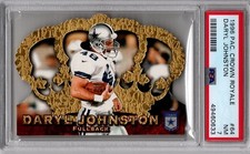 1996 PAC CROWN ROYALE DARYL JOHNSTON # CR-64 PSA 7 NM