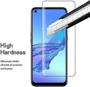 Verre Trempé pour OPPO A53S,Film Protection écran Dureté 9H TRANSPARENT - Photo 1 sur 7