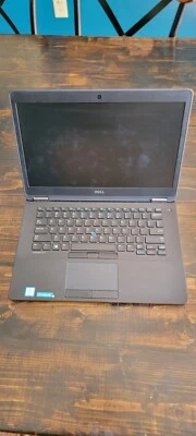 Dell Latitude E7470 Intel i5-6300U 2.4GHz 128GB SSD 8GB DDR4 Black Laptop-Fair - Image 1 of 4