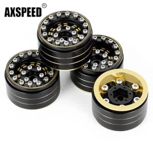 AXSPEED 154g Hochleistungs- Felgen Beadlock Rad Für Traxxas TRX4-M RC 1/18 Auto - Bild 1 von 11