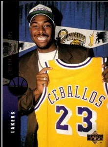 1994-95 Upper Deck Cedric Ceballos Los Angeles Lakers #151 - Picture 1 of 2
