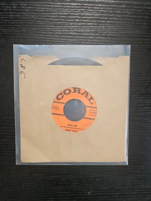 ROCKABILLY  45  - BUDDY HOLLY - RAVE ON   /  TAKE YOUR TIME- 1958 CORAL - Image 1 of 4