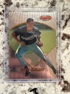 1996 BOWMAN BEST ROOKIE SILVER CARD ATLANTA BRAVES WES HELMS #152 - Picture 1 of 1