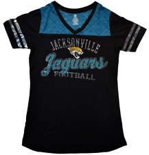 NFL Team Apparel Youth Girls Jacksonville Jaguars Football Shirt New L, XL