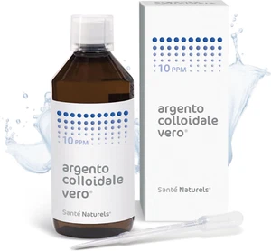 Argento Colloidale Vero ● 10 Ppm 500 Ml ● Particellare Non Ionico Con Forte Azio - Foto 1 di 12