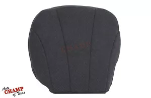 1999-2002 Chevy Silverado Work Truck-Driver Side Bottom Cloth Seat Cover Dk Gray - Picture 1 of 12