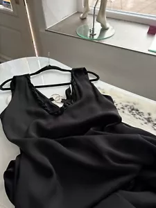 ana alcazar kleid Maxikleid Viskose Schwarz NEU 36 - Bild 1 von 8