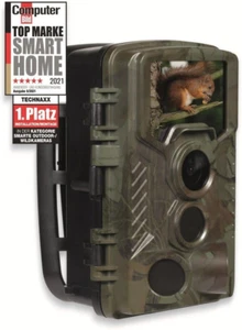 Technaxx Wildkamera Mit Bewegungsmelder Nachtsicht - Pir-Sensor, IR Leds Für Nac - Bild 1 von 12