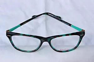 NUEVO - MARCOS DE GAFAS ÓPTICAS LILY PULITZER ELLISON VERDE TORTUGA 52-16-140 - Imagen 1 de 11