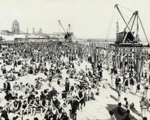 Coney Island Steeplechase Pier1922 Vintage 8x10 Reprint Of Old Photo - Picture 1 of 1
