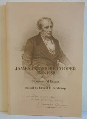 James Fenimore Cooper Bicentennial Essays 1789 - 1989 edited Ernest H. Redekop - Image 1 of 4