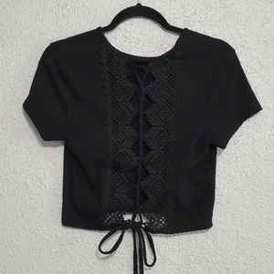 Damen Schnür Top Größe M Korsett Goth Lacey Bauer Whimsigoth Witchy Punk Emo - Bild 1 von 5