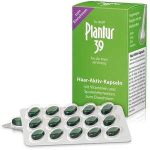 Plantur 39 Haar Aktiv Kapseln Coffein 60 Stk Koffein gegen Haarausfall - Bild 1 von 2