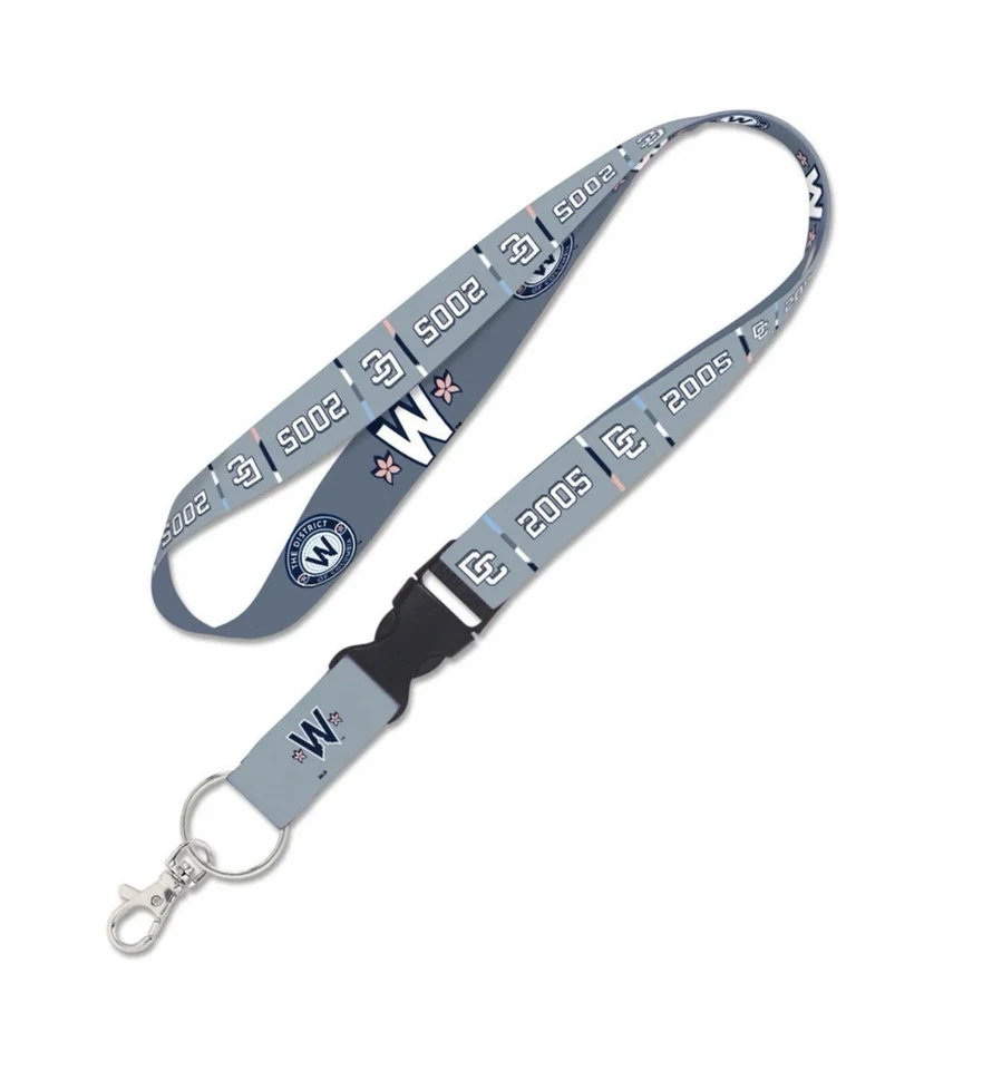 2025 MLB Washington Nationals City Connect Logo Lanyard - Image 1 of 1