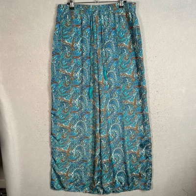 Philosophy Republic Clothing Womens Paisley Pants Large Polyester Elastic Waist - Image 1 of 4