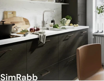 宜家 ASKERSUND 深棕色灰烬效果门等!! — 第 1/2 张图片