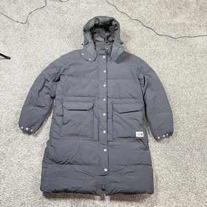 The North Face Women's TNF Black Down Sierra Parka Coat Size Medium - Picture 1 of 11
