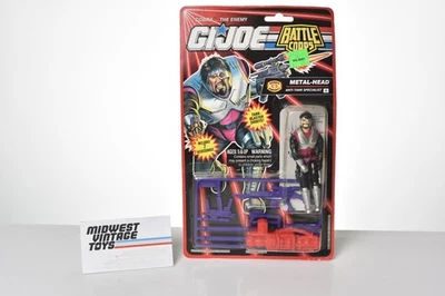Cabeza de metal Gi Joe 1994 vintage - sin usar, en caja - Hasbro Foto 1 de 4