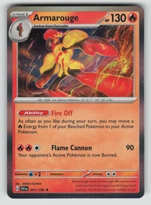 Armarouge - Rare SV01: Scarlet & Violet Base Set 041/198 NM - Picture 1 of 2