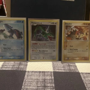 Hoenn Legendary Trio From Pokemon TCG Kyogre, Groudon, Rayquaza - Picture 1 of 7