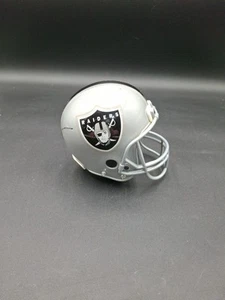 1995 Ertl NFLP LA Raiders Mini Helmet Coin Bank NO KEY OR DOOR. - Picture 1 of 5