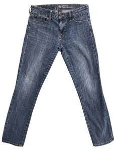 Gap Jeans Damen 6/28 blau Girlfriend Coupe Denim Medium Wash Straight zeitlos - Bild 1 von 7