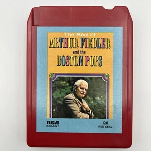 Arthur Fiedler & The Boston Pops - Restored Quad 8 Track Tape - New Pad & Splice - Imagen 1 de 6