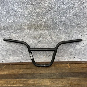 Mongoose BMX Handlebars Black Vintage 2-Piece Fleur-de-Lis Old School Freestyle - Picture 1 of 13